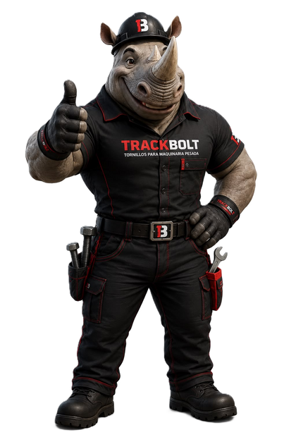 Rhinobolt, la mascota de Trackbolt